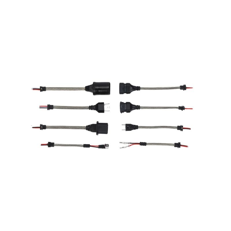 Automotive Headlight Connection Wires, Electronic Adapter Cables, Automotive Accessory LED Headlight Bulb Terminal Wire Harnesses