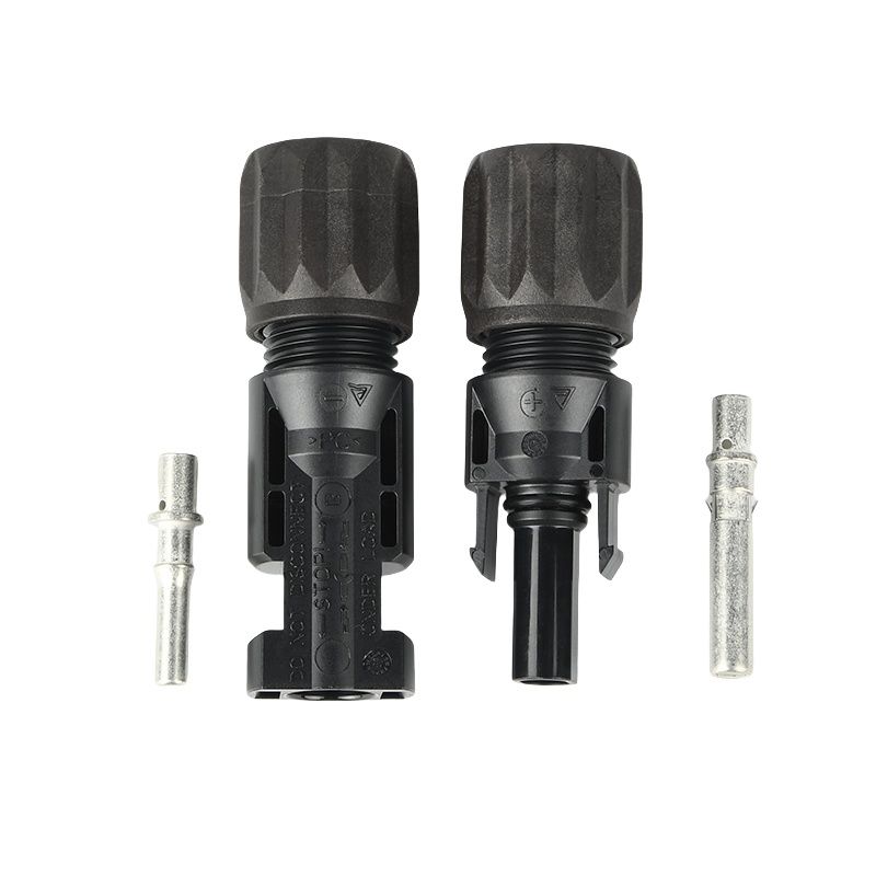 AMPHENOL Waterproof and Dustproof Photovoltaic Connector, MC4 Male/Female Connector Plugs for Solar Panel Modules