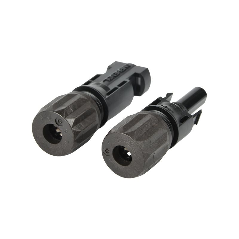 AMPHENOL Waterproof and Dustproof Photovoltaic Connector, MC4 Male/Female Connector Plugs for Solar Panel Modules