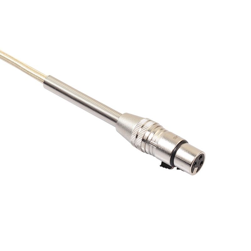 Double-Layer Shielded Gold-Plated Outer Mesh Zinc Alloy Plug Balanced Three-Core XLR Cannon Mixer Condenser Microphone