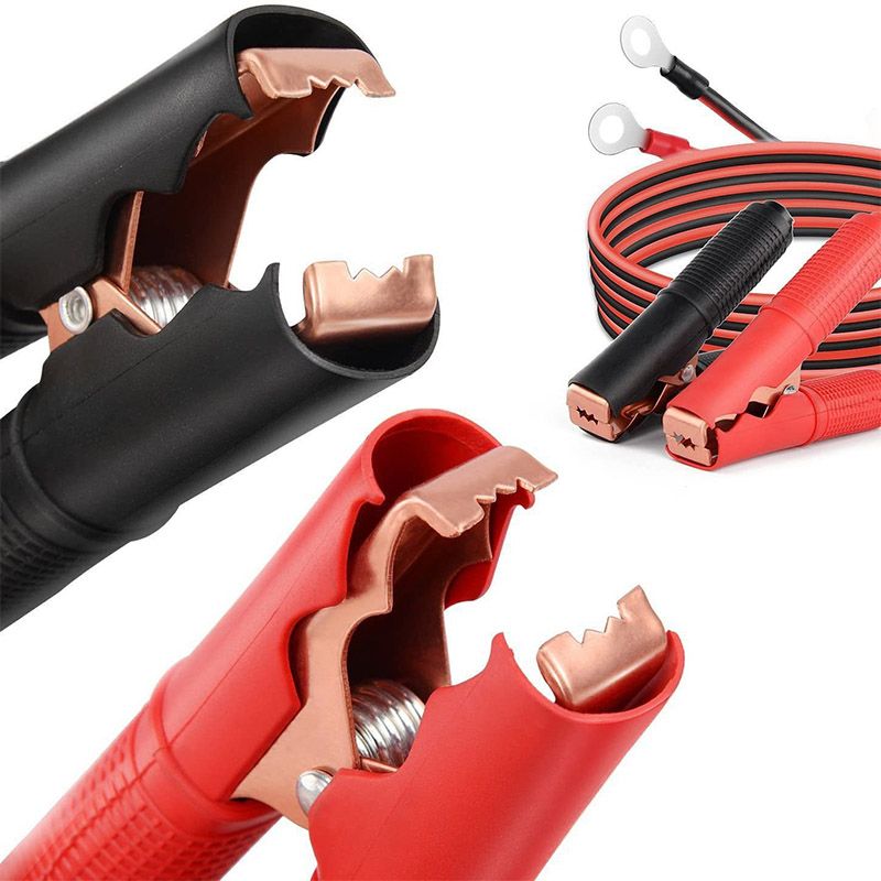 Automotive Battery 30A Alligator Clip Booster Jumper Cable, Suitable for Vehicle Batteries