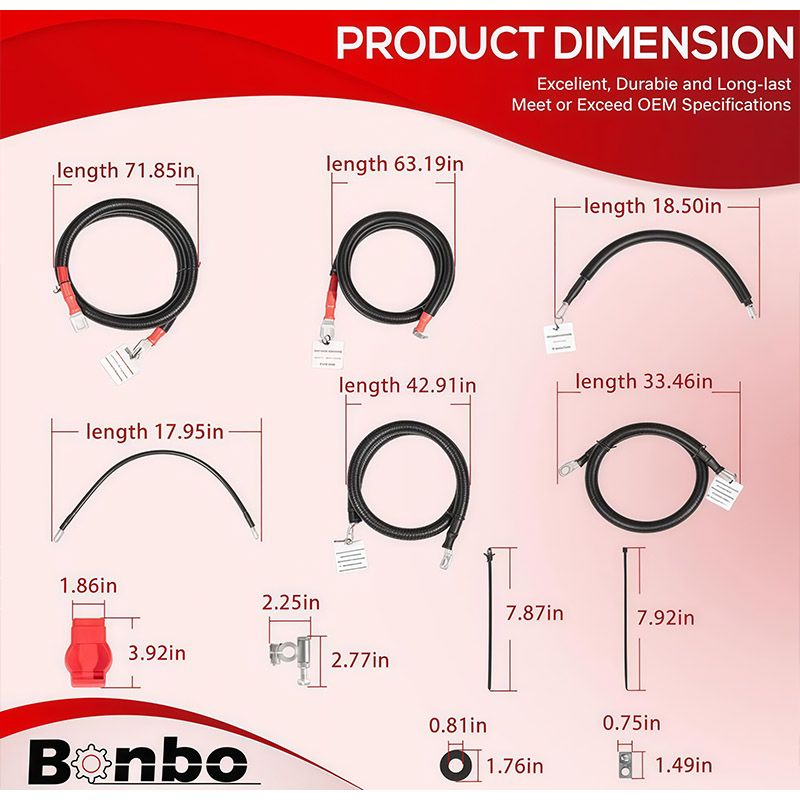 50A Current Plug Wired Electric Forklift Battery Charging Cable, High-Current Connector Extension Cable