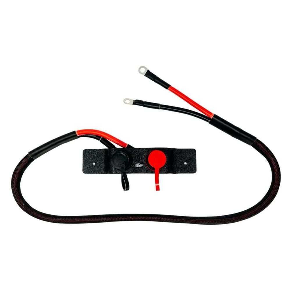 Battery Jump Post with Bracket Waterproof, Charging Set, Pure Copper Automotive Battery Connection Cable, Battery Starter Cable