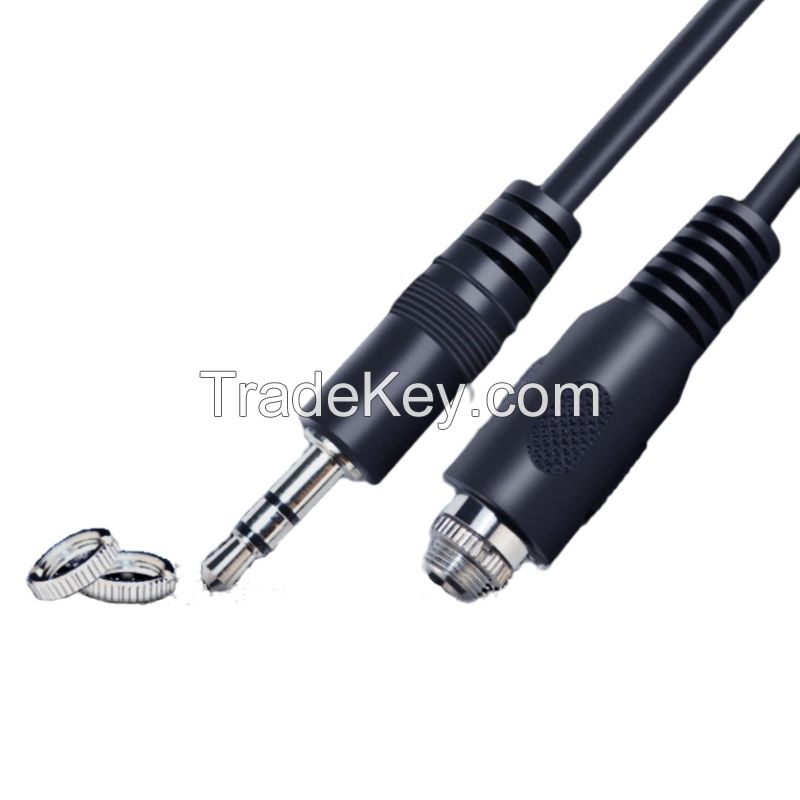 3.5mm Nut Audio Cable, Male-to-Female Adapter