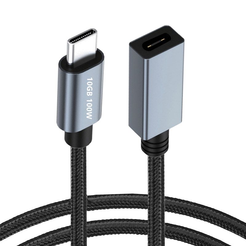 Type-C 3.2 Gen2 10Gb DP 100W High-Speed Transmission Data Cable, Audio-Video High-Definition Cable for Computers and Televisions 
