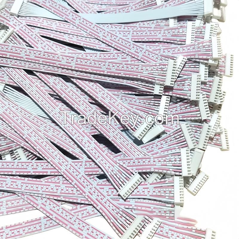 2468 flat cables, medical wire harnesses, HY2.0 and PH2.0 terminal wires, beauty instrument accessories, XH2.54 single-ended