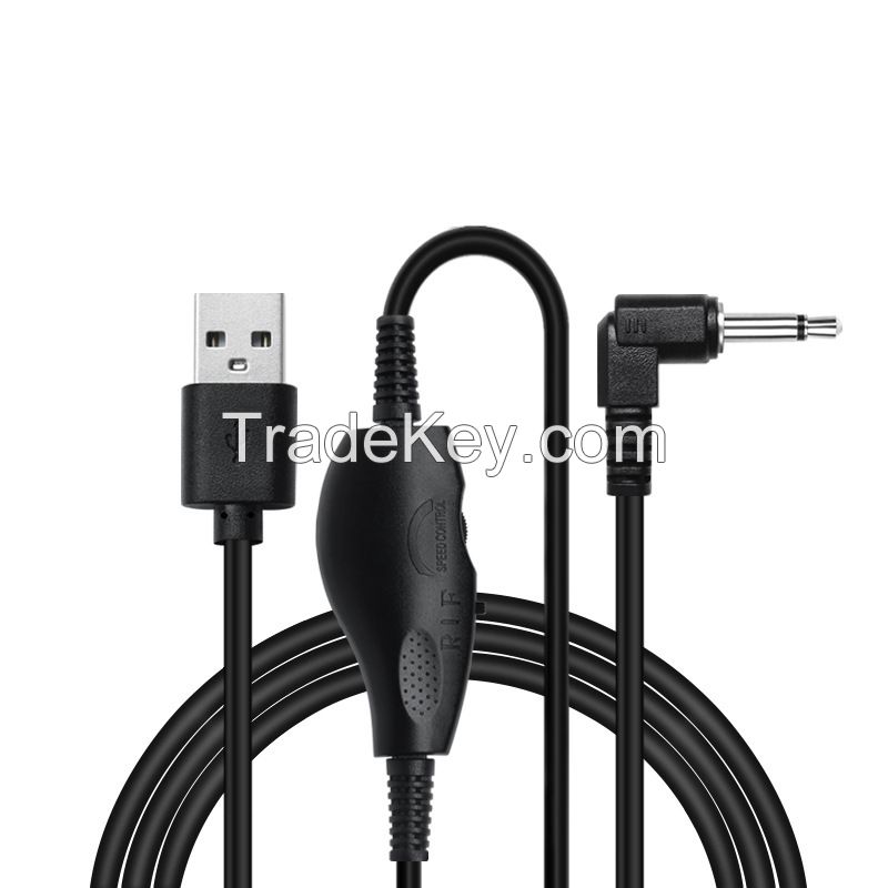 USB to DC 5V to 12V Speed-adjusting Forward and Reverse Switch Power Cable for Nail Art Fans, Grinders (for Nail Polishing and Removal)