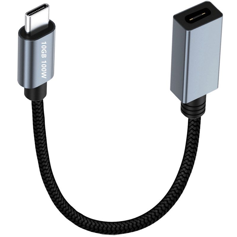 Type-C 3.2 Gen2 10Gb DP 100W High-Speed Transmission Data Cable, Audio-Video High-Definition Cable for Computers and Televisions 