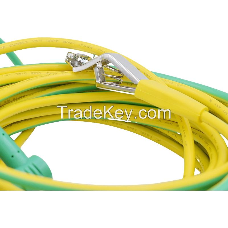 Medical Equipotential Grounding Terminals, Including 8AWG, 10AWG, 14AWG, 600V Terminal Yellow-Green Grounding Wires For Suspension Towers
