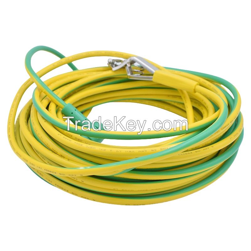 Medical Equipotential Grounding Terminals, Including 8AWG, 10AWG, 14AWG, 600V Terminal Yellow-Green Grounding Wires For Suspension Towers
