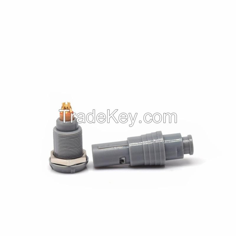 Blood Oxygen Probe Medical Wire Harness Assembly, 0P3-Core Mini Plug, Socket And Plastic Connectors For Medical Devices