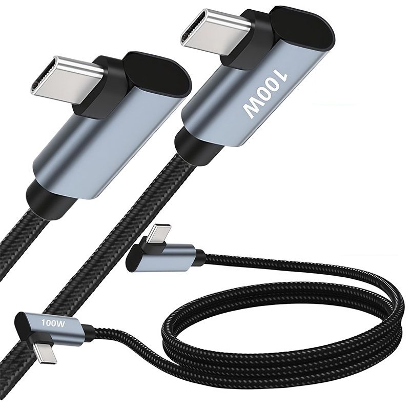 20V 5A Fast Charging PD100W Charging Cable, TYPE-C Fast Charging Cable, Suitable for Huawei and Apple Mobile Phones and Laptops
