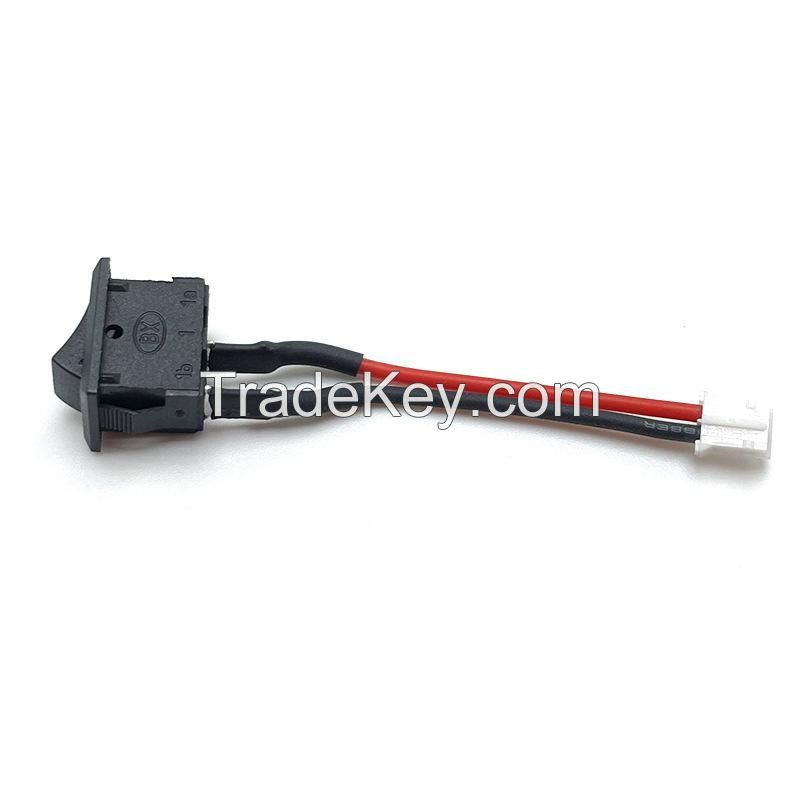 Drone Switch Harness, Panel Switch Connecting Wire, Terminal Wire, Electric Scooter Intelligent LED Extension Wire for Connection