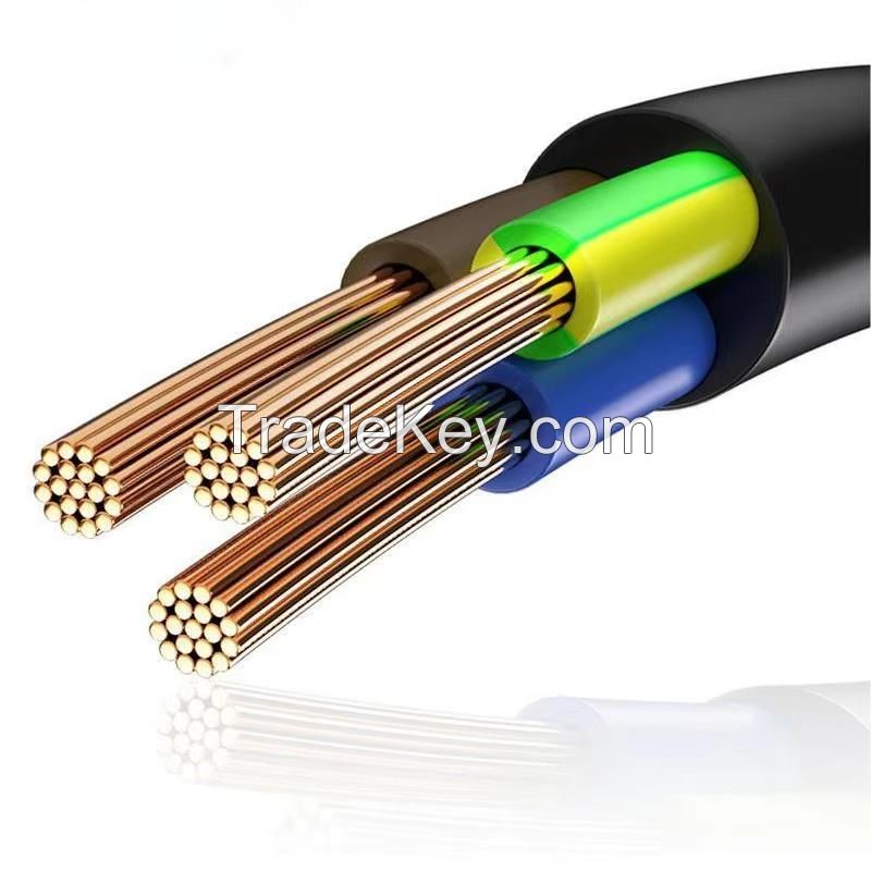 Copper Conductor Low Voltage Rubber Cable with Rubber Insulation and Sheath for Industrial Use