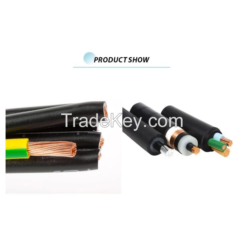 Copper Conductor Low Voltage Rubber Cable with Rubber Insulation and Sheath for Industrial Use