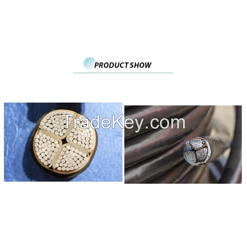 Aluminum alloy conductor crosslinked polyethylene insulated steel tape armouring PVC sheathed cable Aluminum alloy cable