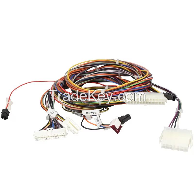 OEM Wire Harness Custom Cable Manufacturer Production Electric Auto Machine Industrial Custom Wire