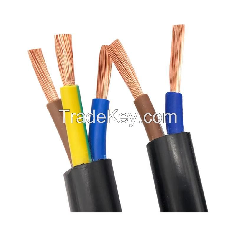 450/750V Multi-cores Copper Conductor 1.5mm 2.5mm 4mm 6mm PVC Insulated Control Cable for Energy Resource