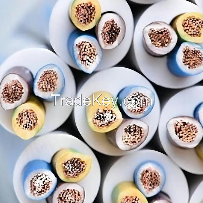 450/750V Multi-cores Copper Conductor 1.5mm 2.5mm 4mm 6mm PVC Insulated Control Cable for Energy Resource