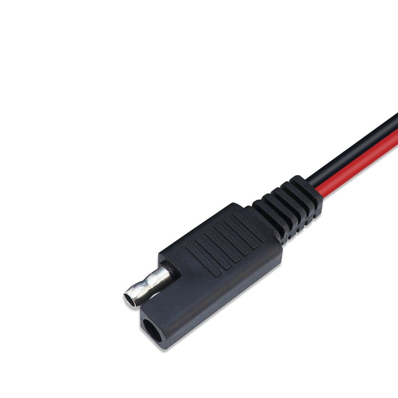 12AWG Pure Copper MC4 Plug Connection Wire for Photovoltaic Inverters Converted to SAE Solar Extension Power Supply Wire 