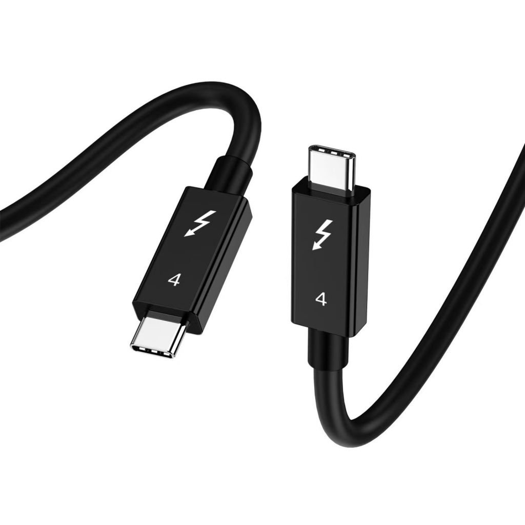 Thunderbolt Type-C4 Full-featured Data Cable, 8K Screen Mirroring USB4 Video Cable, 40Gbps High-speed Transmission Cable 