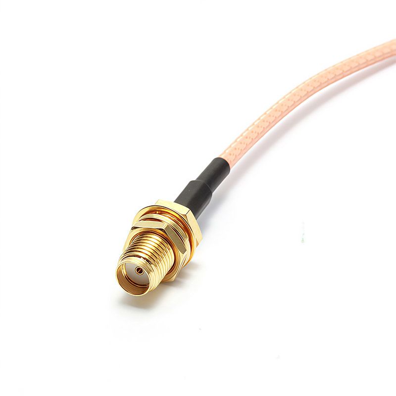 SMA-J to SMA-K RG316 Feeder Line for IoT (Internet of Things), Laser, 4G Smart Warehouse Domain Controller Coaxial Cable