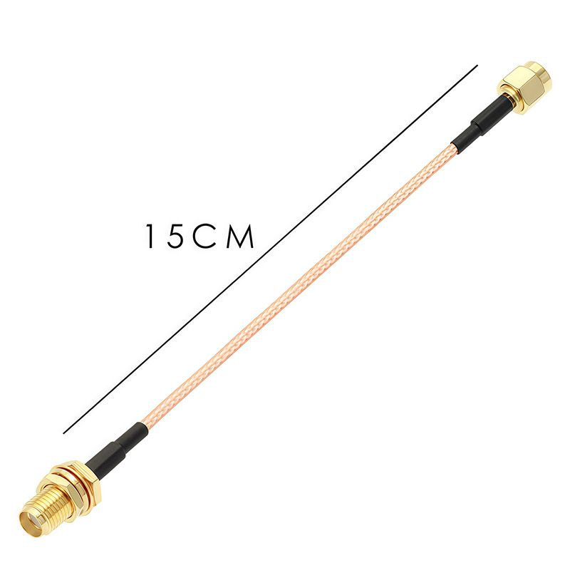 SMA-J to SMA-K RG316 Feeder Line for IoT (Internet of Things), Laser, 4G Smart Warehouse Domain Controller Coaxial Cable