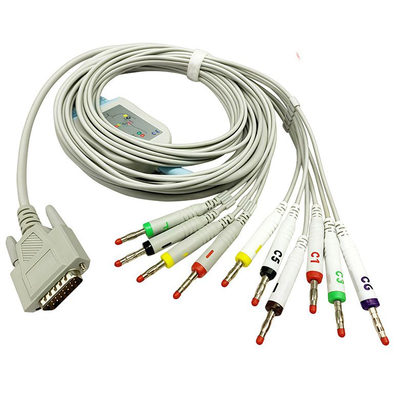 Infitron/omni 3/5-lead 12-pin Ecg Cable
