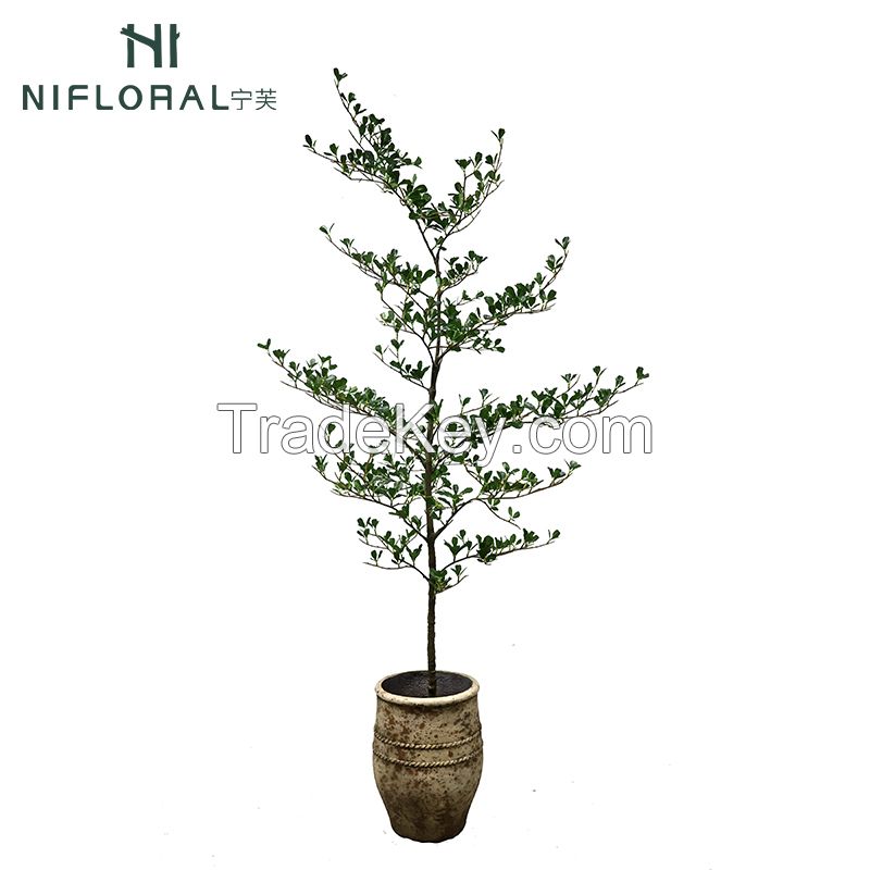 Nifloral 6ft New Design Home Living Room Hotel Decor Artificial Shady Lady Trees