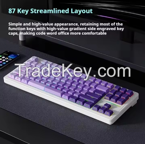 New Arrival Xinmeng M87PROV2 87-key Customized Mechanical Keyboard