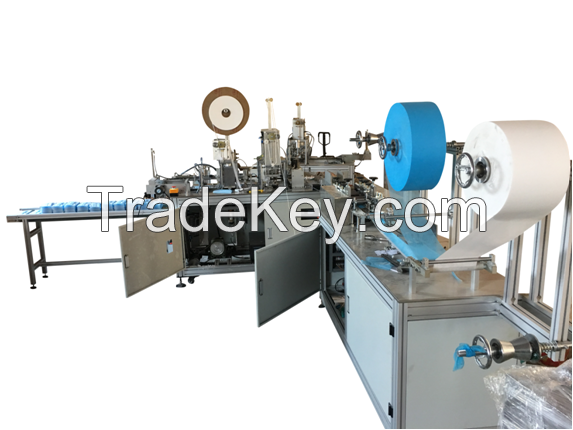 High Stability 3Ply Mask Making Plant Disposable Medical Face Mask Making Machine Automatic Mask Equipment Production Line