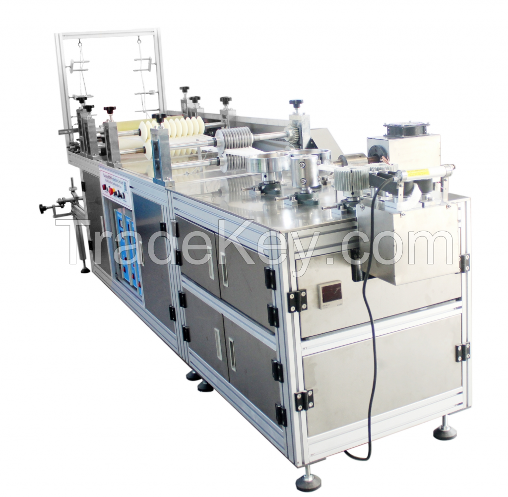 Stockinet Nylon Polyester Mesh Cap Making Machine Disposable Bouffant Cap