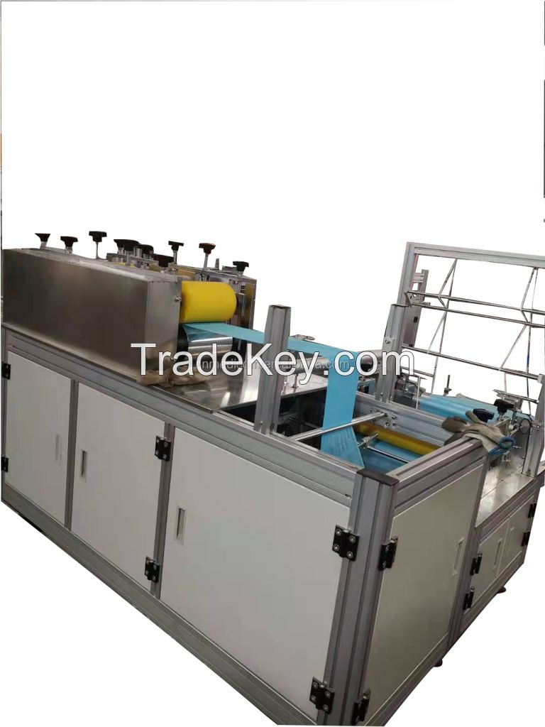 Custom Medical Disposable Non Woven Fabric Boot Shoe Cover Making Machine