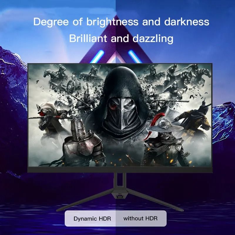 Curved Desktop Computer Gaming Screen Monitors 24 Inch Fhd IPS Lcd Monitor 144hz