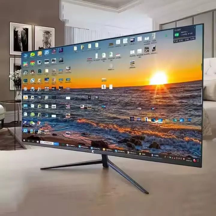 Curved Desktop Computer Gaming Screen Monitors 24 Inch Fhd IPS Lcd Monitor 144hz