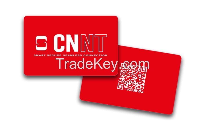 Custom NFC Business Card Smart Digital Contact Card with Embedded Chip