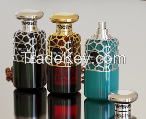 New Empty Glass Bottle for Perfume Custom Perfume Bottle 50ml 100ml Perfume Packaging Box