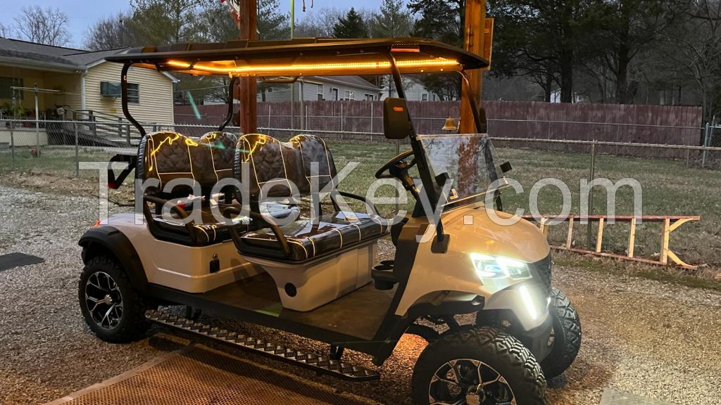 2/4/6/8 Seats Metal Steel Plastic Hunting Golf Cart Electric off Road Golf Carts Car Buggy Golf Scooter