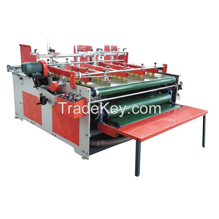 Semi-auto Folder Gluer Carton Gluing Machine