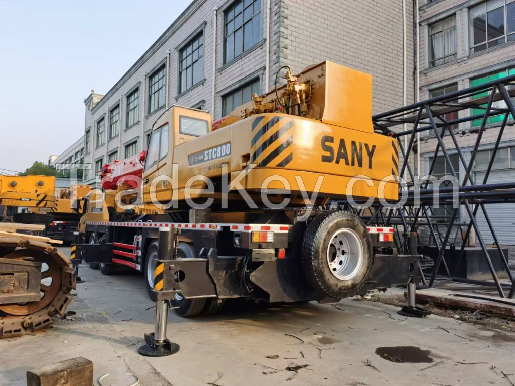 Used Sany 80 Ton Truck Crane