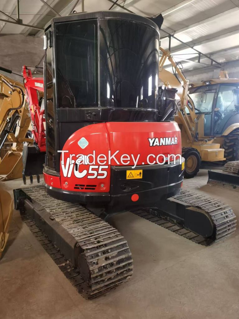 Yanmar VIO55 excavator with hydraulic thumb 