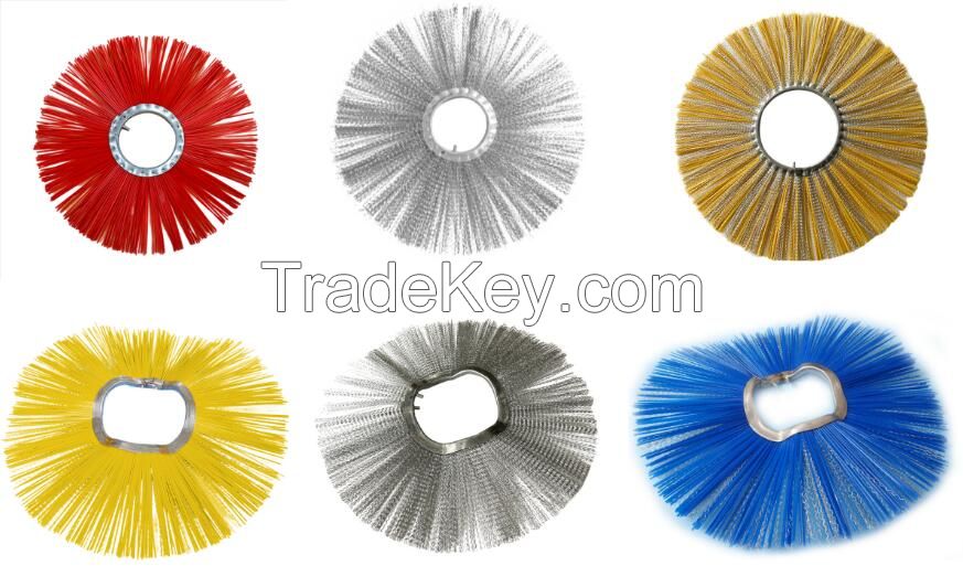 Sweeping Brush Section Heavy Duty Wavy Sweeper Brush 6.4 X 21 3/8 7241794
