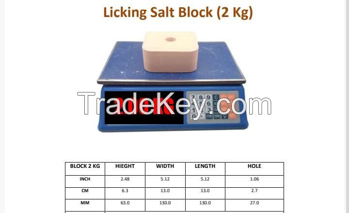 Compressed Himalayan Pink Salt Blocks
