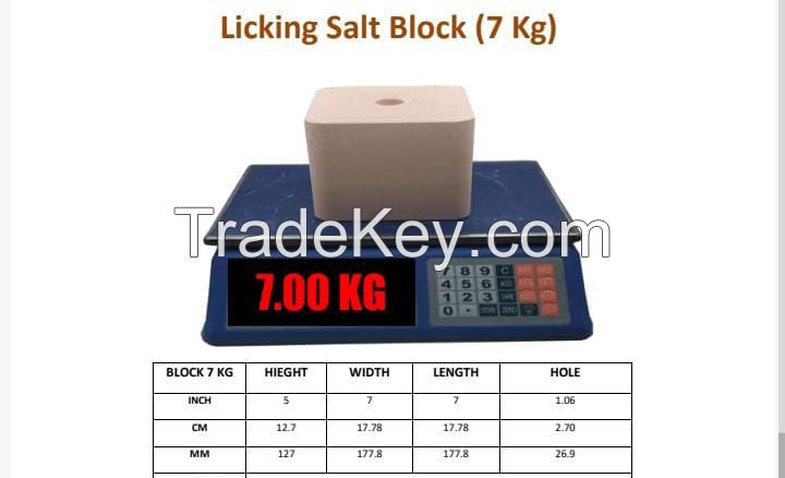 Compressed Himalayan Pink Salt Blocks