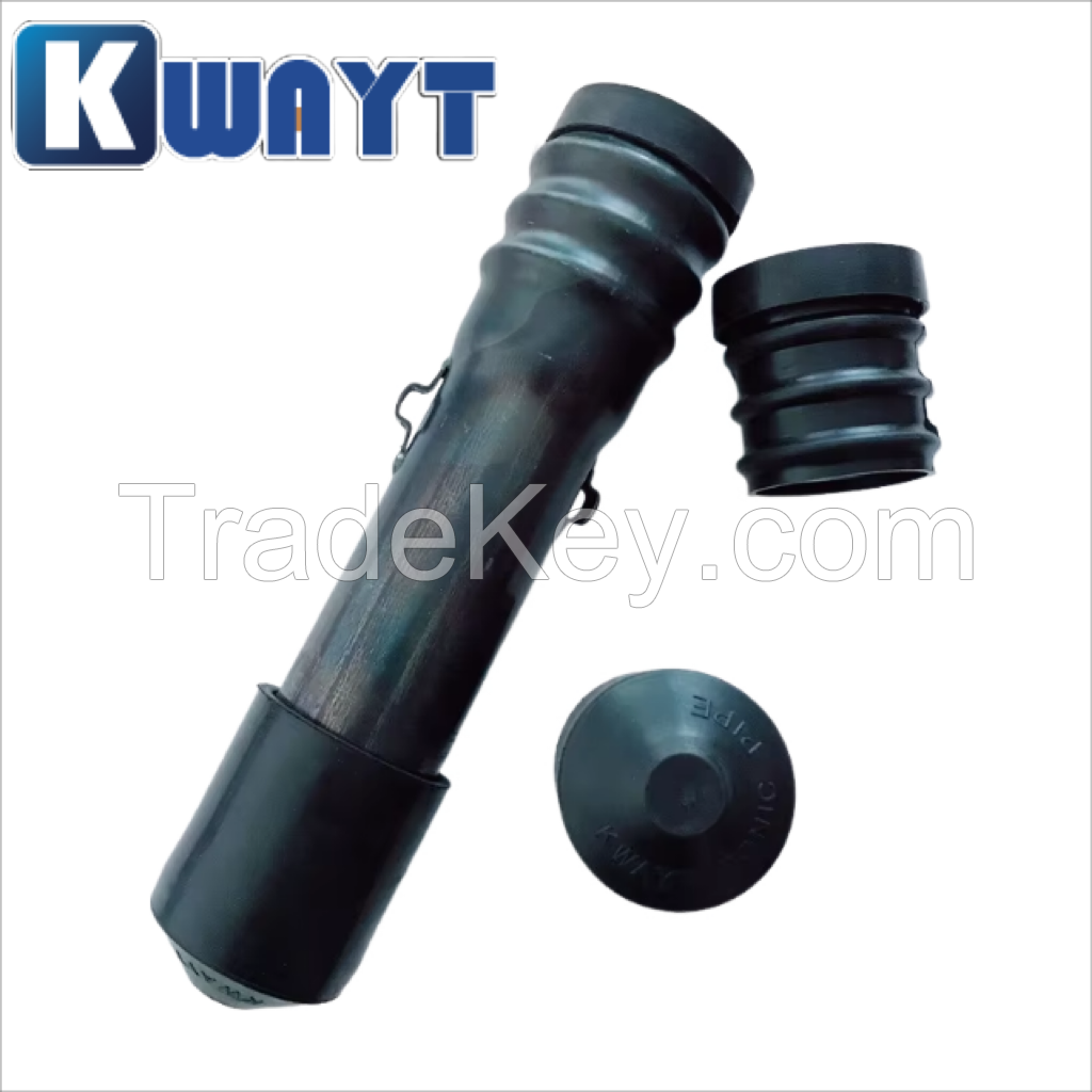 Grooved push fit sonic tube