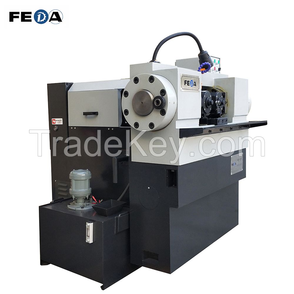 FD-12T tube nuts thread rolling machine set screw making machine threaded rods making machine