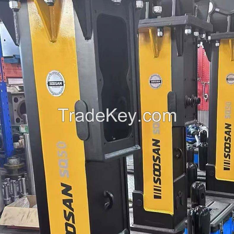 SQ50 New Condition Hydraulic Breaker for Construction with Core Components-Engine Chisel Hammer for Mining Industries