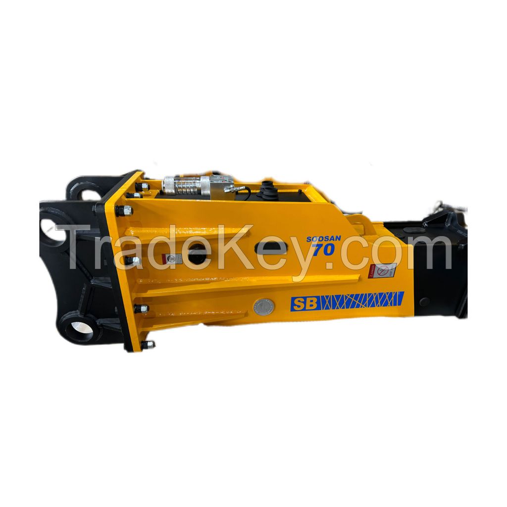2025 SOOSA  Silence Type  Hydraulic Breakers Hammers SB70 Excavator Mini Model  Hydraulic Rock Hammer