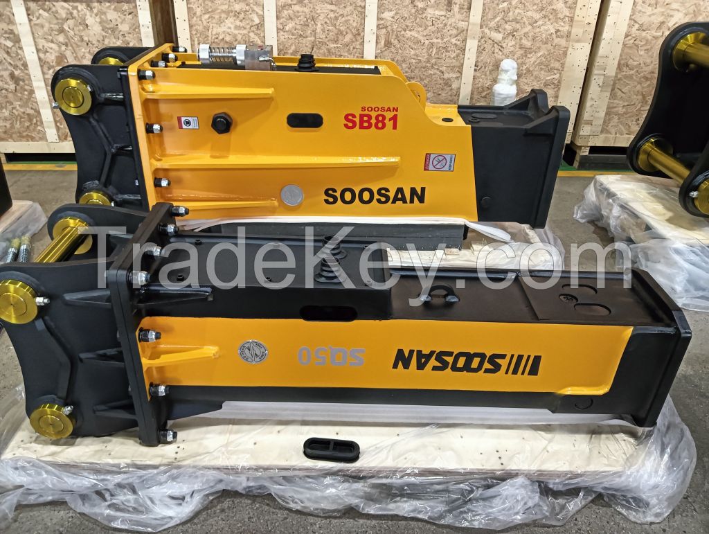 SQ50 New Condition Hydraulic Breaker for Construction with Core Components-Engine Chisel Hammer for Mining Industries