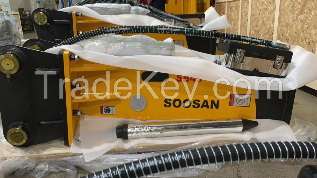 SB45 New Condition Side Type Hydraulic Breaker for Construction Mining Engine Breaker Hammer Essential Including Chisel Motor